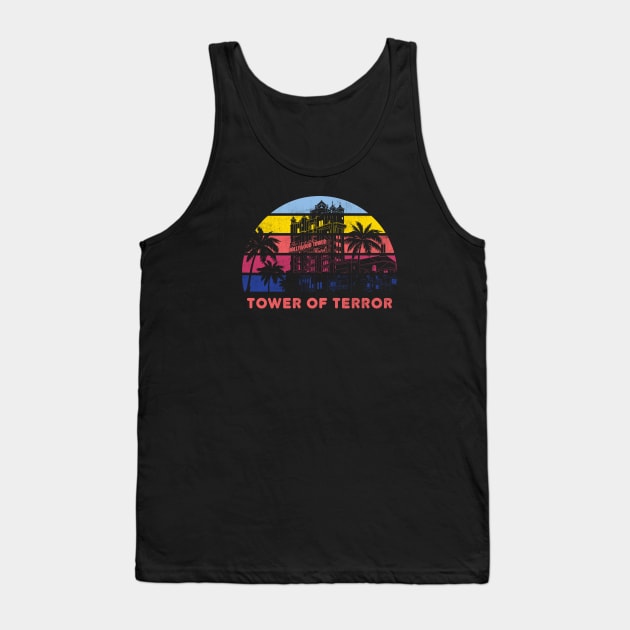 Hollywood Tower Tank Top by bryankremkau